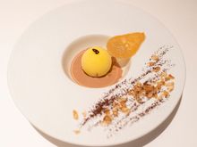 Pear, caramel