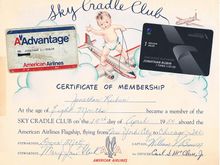 Celebrating my 65th Anniversary of my first AA flight.