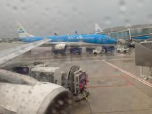 On board AF to Vienna