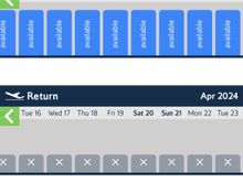Every one of the No flights available on the return DOES have multiple seats if you search the other way