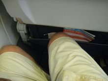 What my knees had to endure on the 5.5-hour LIM-FLL flight on Spirit.