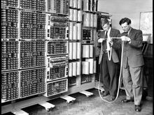 Here is the upgraded check in computer being installed. Everything will be fine shortly!!