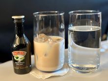 Baileys and a still water 