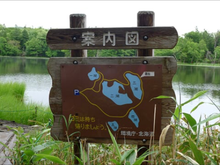 Guide map of the five lakes