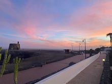 Sunset at the Villa