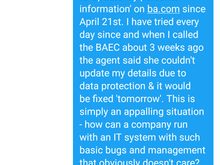 My message