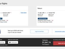 BA, dummy booking, YYZ-LHR-YYZ Jan 15-22