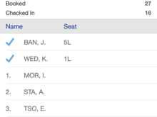 2:14PM, #6  on the upgrade list (I'm fairly confident SHA,M. was also in the Standby list - now only SHA,S. is in the standby list)