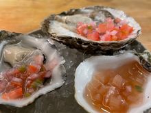 Oysters at Bobo Food Studio.