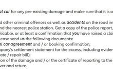 Revolut instructions if accident occurs