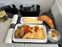 Warm Cheese Quiche & Champagne, for Breakfast 