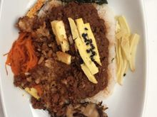 Bibinbap. I should take a pic before I start eating. LOL
