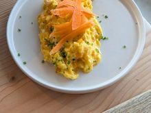 The egg was heavenly on 1 of the days