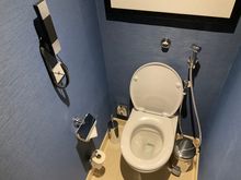 Fortunately there was a bidet stick - a proper one with warm water !