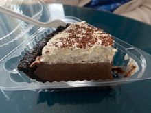 Unrelated to the Quirk, but chocolate cream pie from the Pie Chest down the street. Highly recommended! 