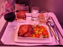 Chicken with vegetables, very good... 