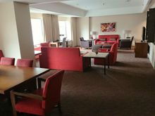 Livingroom of the suite.