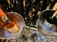 The bubbly - for an earlier boozer