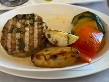 Again delicious, hubby said. Nice thick slice of tuna. 