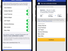 Southwest Split a Booking during Change feature
