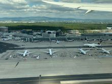 Take off at FRA