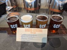 Grand Central Brewhouse flight 2