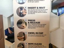 What really annoys me is that most people will follow instructions #1 - 4 to make their gelato but then ignore #5 to clean up, especially discarding your used capsule. Every time I've used the machine I had to remove the capsule leftover by the previous user. I think the club management should emphasize #5, maybe by highlighting it.
