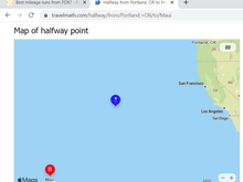 PDX/OGG halfway point