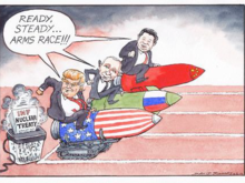  “When something like the INF goes down the drain almost like nothing, it shows you the degree to which people have forgotten the power of these weapons,” Shultz said. “One day it’ll be too late.”