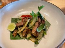 Grilled beef salad