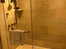 HUGE walk-in shower!