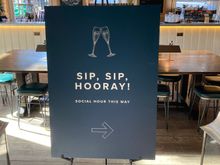 As Nina would exclaim: " Just in time for Happy Hour!"