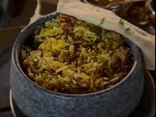 Chicken Briyani: not that great 