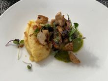 Pressed chicken main - very tasty I thought 