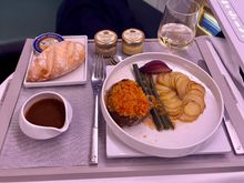 Tasty, but the beef was way overcooked.