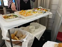 Selection of Appetizers served from the cart