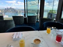 Breakfast on the 32nd floor