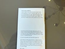 the welcome gift voucher.