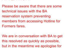 This message has been up for at least 2 weeks now.
