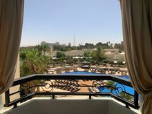 A view from my room near the end of the building.