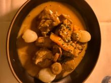 Very brown blanquette de Veau