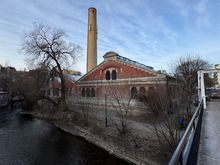 former textile mill, now co-working spaces