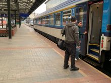 My carriage at platform 5