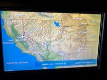 Map never showed an airspeed of greater than 0 MPH.