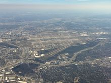 Overview of DFW on the downwind 