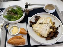 The pollock had a really fishy taste that made me question its freshness. 