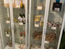 Display of items for purchase