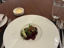 Heirloom Beet with ricotta
