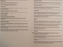 TT menus late Oct / Nov