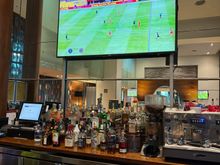 I was the only person in the bar on a Saturday night